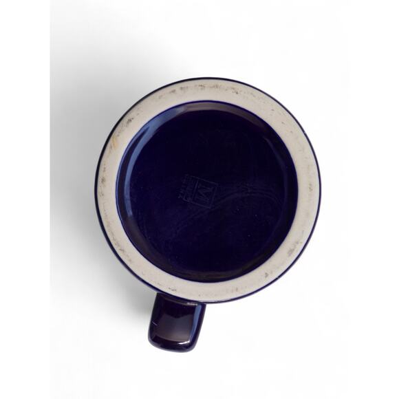 Goodyear ANS Distributing Heavyweight Stoneware Mug Cobalt Blue Speckles - Picture 4 of 5